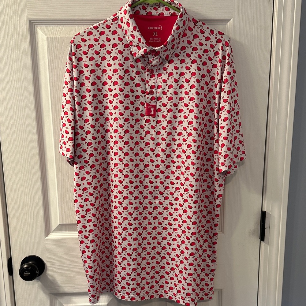 Bogey Bros Pink Taco Polo